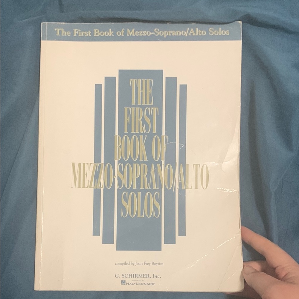 The First Book of Mezzo-Soprano/Alto Solos